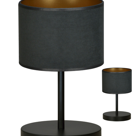 Lampa stołowa HILDE LN1 BL BLACK Emibig 1054/LN1 czarny
