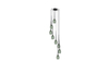 Lampa wisząca IZZA 8 OLIVE Azzardo AZ1230 zielony