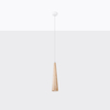 Sollux Lighting Lampa wisząca SULA 1 naturalne drewno SL.1100