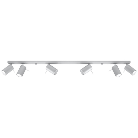 Sollux Lighting Plafon RING 6L zielony oliwkowy SL.1505