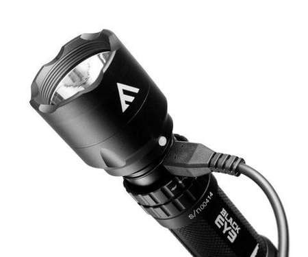 Latarka Mactronic BLACK EYE 420 lm USB