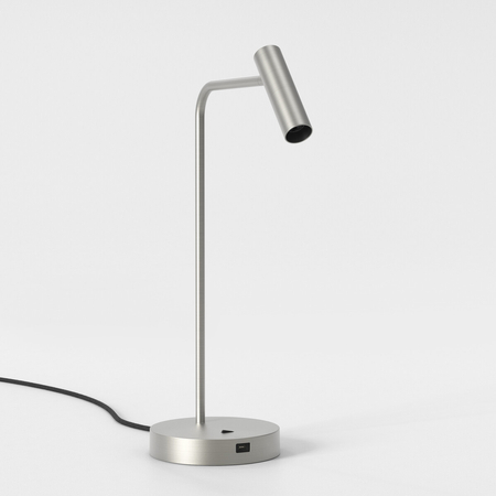 Lampa stołowa Astro Enna Desk USB C 1058213 Matowy Nikiel