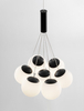 Lampa wisząca Luces Exclusivas ABALA - czarny mat LE43309