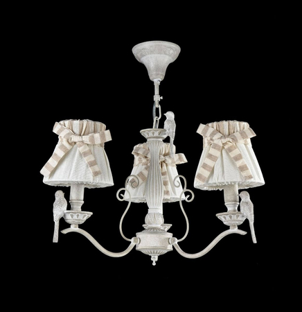 Żyrandol Maytoni ARM013-03-W Bird - Biały Antyczny
