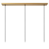 Lampa wisząca Lucide TANSELLE 10415/03/99 złoty