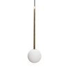 Lampa wisząca Zuma Line Ali 5639 biały/złoty