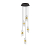 Lampa wisząca Luces Exclusivas LE44351 złoty i odcienie złota
