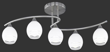 Lampa sufitowa Trio 605600507 srebrny