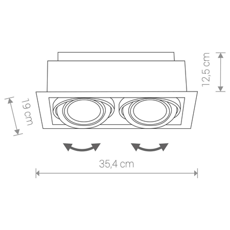 Spot Nowodvorski Downlight White II-9574