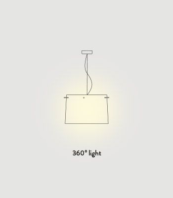 Lampa wisząca Slamp WOO77SOS0000W_000 Woody White