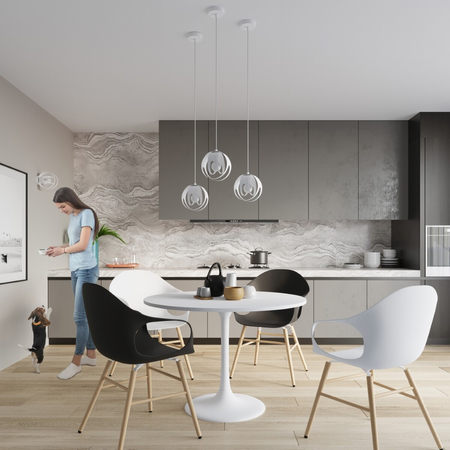 Sollux Lighting Lampa wisząca TULOS 3L biała SL.1085