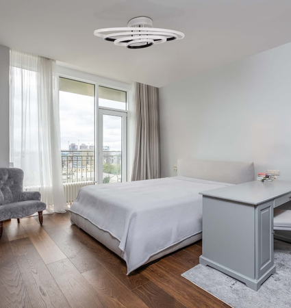 Lampa sufitowa CORINA Kaja K-8105 biały/czarny