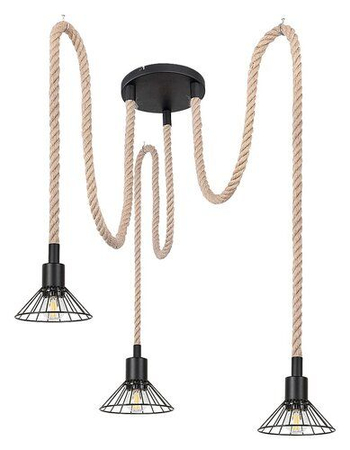 Lampa wisząca Rabalux Daryl 5272 czarny