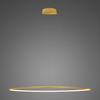 Lampa wisząca Ledowe Okręgi No.1 120cm 4k złota Dali