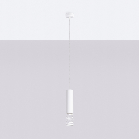 Sollux Lighting Lampa wisząca LAMI 1 biały SL.1686