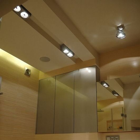 Lampa AQForm Squares Surface Biały Struktura