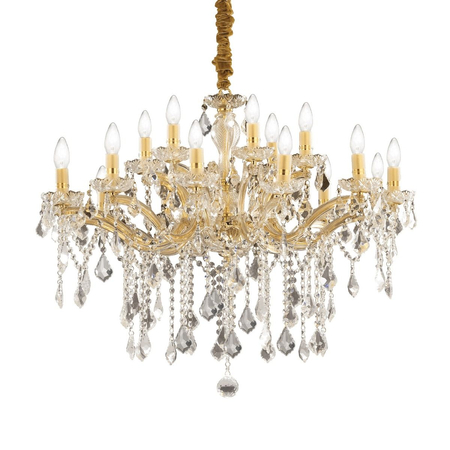 Żyrandol IdealLux 75181 Florian SP18 Oro