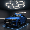 Lampa LED Hexagon Blaupunkt 216W geometryczny panel sufitowy led 4000K CRI90 w kształcie plasta miodu