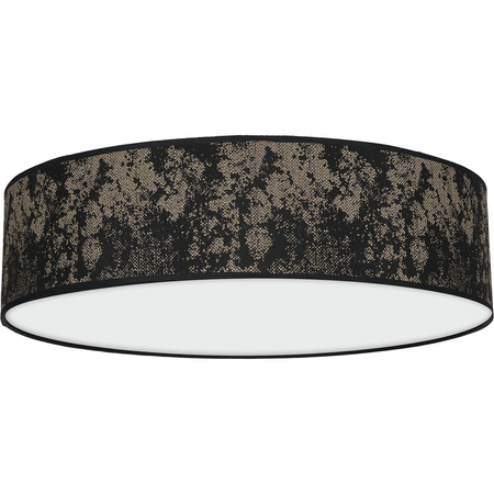 Milagro Lampa Sufitowa SATINO GOLD 3xE27 Ø50cm MLP7318 CZARNY