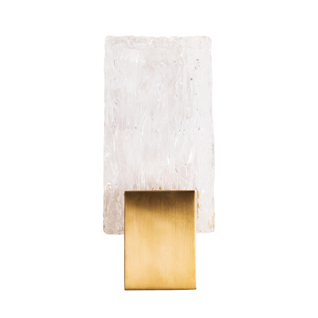 MAXLIGHT W0360 KINKIET VETRO BRUSHED GOLD
