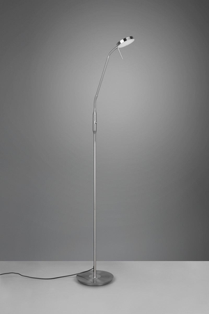 Lampa podłogowa Trio 423310107 srebrny