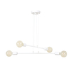 Lampa wisząca MULTIPO 4 WHITE Emibig 697/4 biały