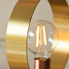 Endon Lighting Lampa podłogowa 98095 mosiądz