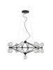 Lampa wisząca Luces Exclusivas BOYA czarny LE42740