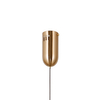 Lampa wisząca Italux Rastia PND-34361-M-HBR-OPAL złoty