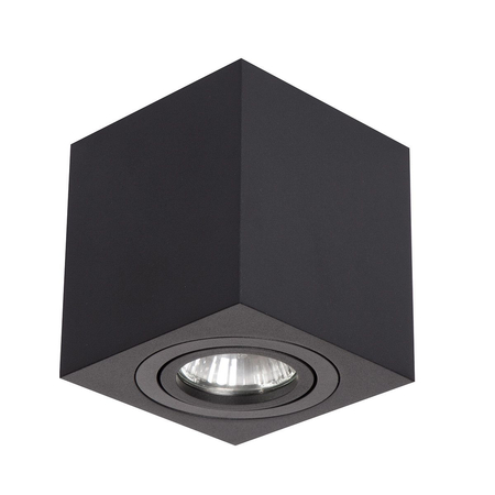 Oczko Lyon oprawa natynkowa 1xGU10 czarna LP-5881/1SM BK