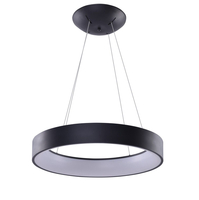 Lampa wisząca SOLVENT R PENDANT 80 BK + REMOTE CONTROL Azzardo AZ3972 black