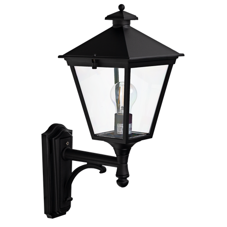 LONDON 480 BLACK E27 LED 9W ON ARM UP