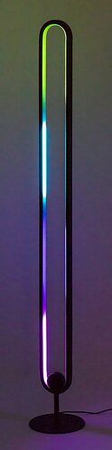 Lampa podłogowa Rabalux Barto 74051 czarny matowy
