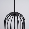 Sollux Lighting Lampa wisząca BRINA 1 czarna SL.1332