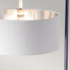 Lampa podłogowa Elstead Lighting Balance czarny/srebrny BALANCE-FL-BKPN
