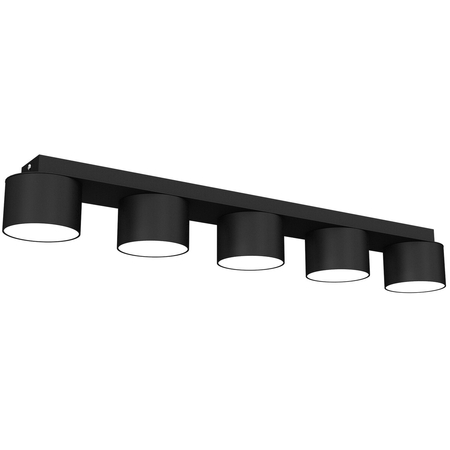 Milagro Lampa sufitowa DIXIE Black 5xGX53 MLP7547 CZARNY