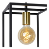 Lampa wisząca Lucide RUBEN 00424/01/30 czarny/złoty