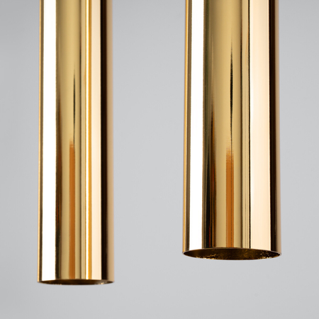 Sollux Lighting Lampa Wisząca LAGOS 2 złoty połysk SL.1241