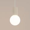 Sollux Lighting Lampa wisząca HALO 1 beżowa SL.1719
