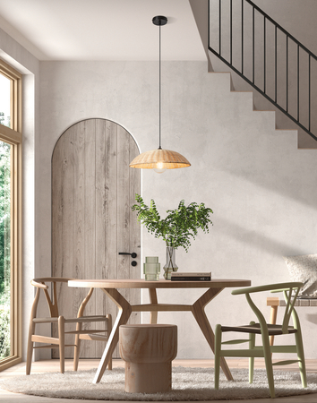 Lampa wisząca TRENZA naturalny ø40cm 1xE27