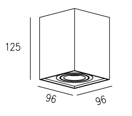 Spot Zuma Line Quadro SL1 89200-BK