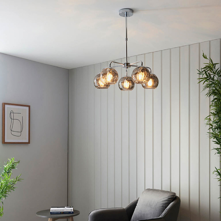 Endon Lighting Lampa wisząca 97972 chrom