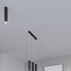 Sollux Lighting Lampa wisząca LAGOS 1 czarny SL.0327