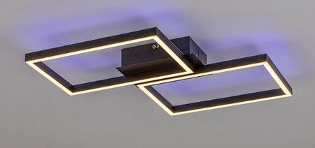 Lampa sufitowa Rabalux Ludano 71032 czarny matowy