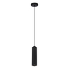Lampa wisząca Italux Tecno PND-37492-1-BK Czarny piaskowany