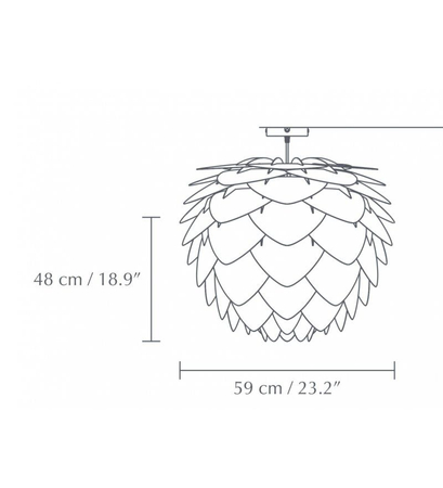 Lampa Umage 2146 Aluvia brushed bronze