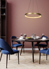 Lampa wisząca Lucide VIDAL 46403/48/02 złoty