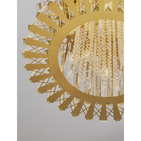 Lampa wisząca Luces Exclusivas MELUNTO LE45152 złoty i odcienie złota