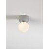 Lampa sufitowa Luces Exclusivas TROSILA LE45294 szary i odcienie szarości