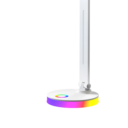 Milagro Lampka biurkowa Bruno White 5W LED RGB ML1629 BIAŁY